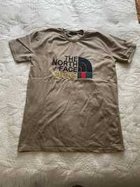 T shirt the north face x gucci