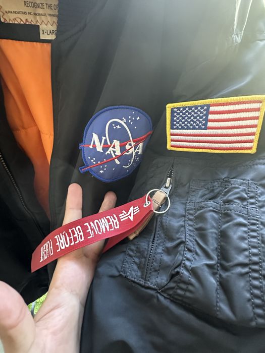 alpha industries бомбер