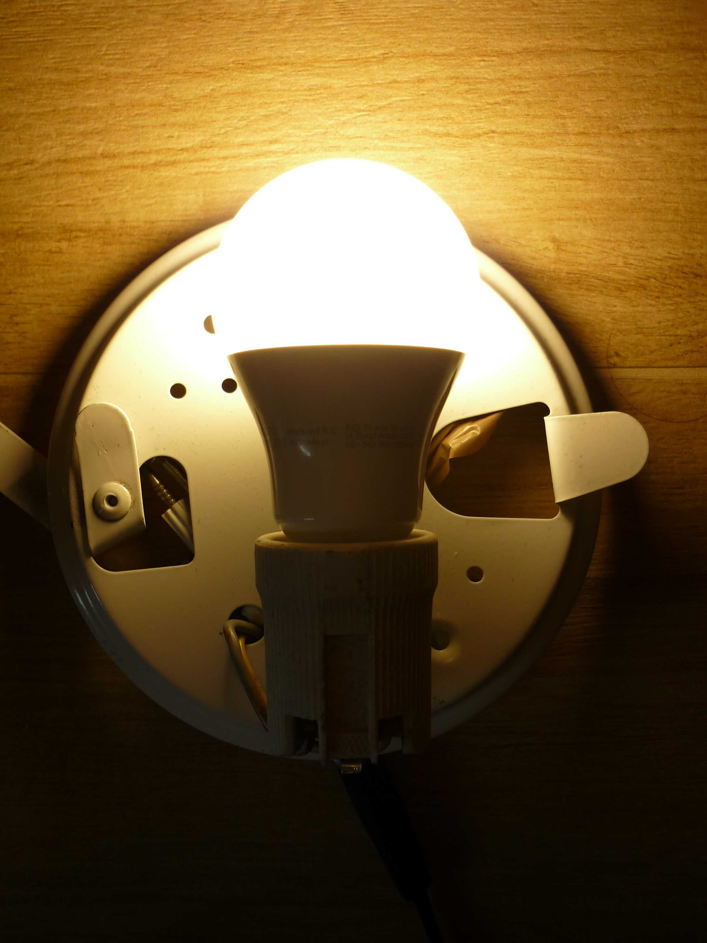 Lampa Plafon Polam Wilkasy PRL Nowa