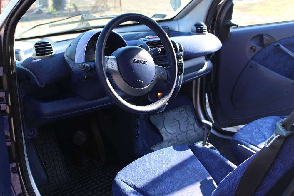 Smart 0.8 CDI 2000r. Diesel, automat, panoramiczny dach, wspomaganie