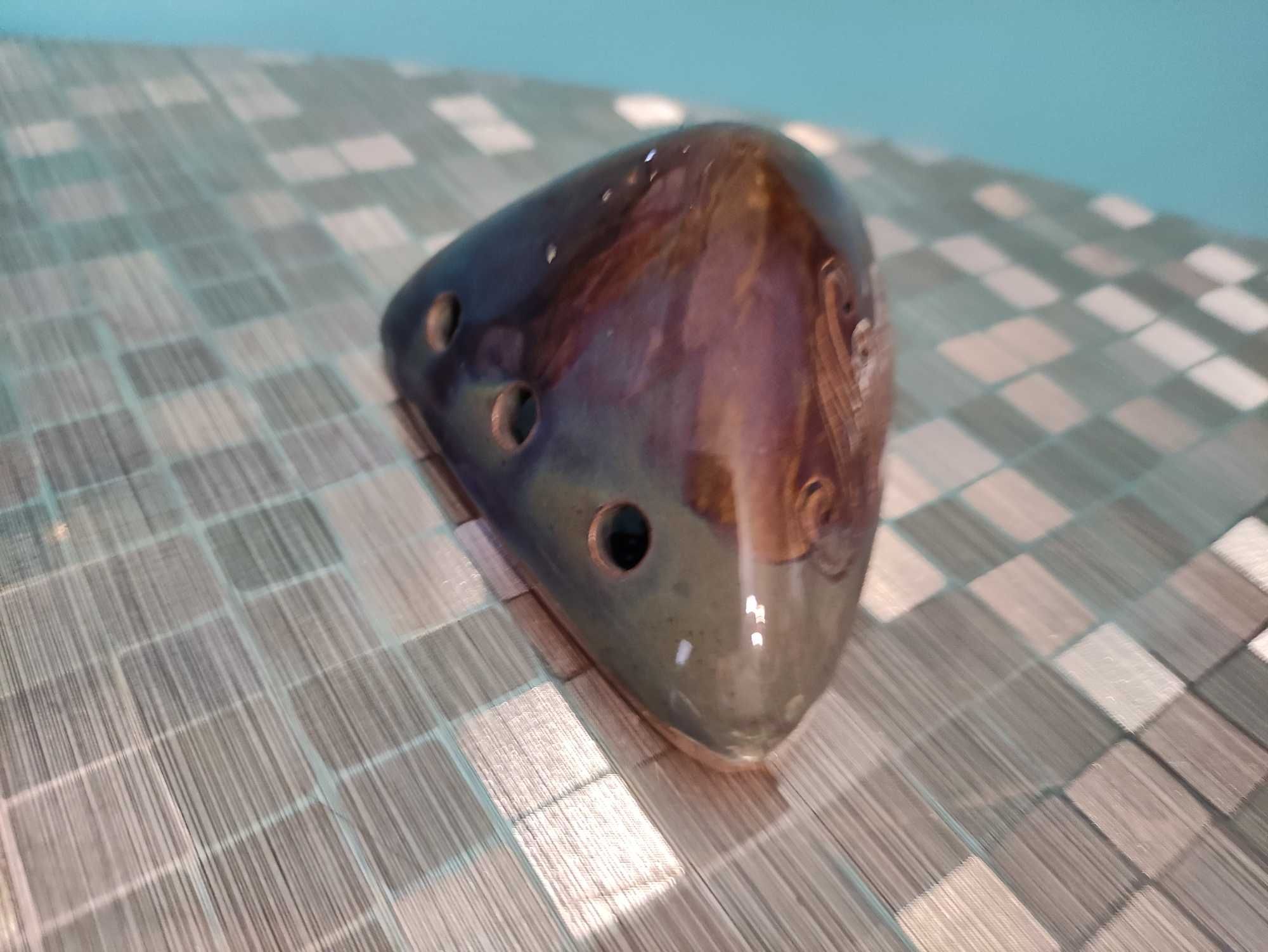 Unikat popielniczka piramida Porcelit Pruszków