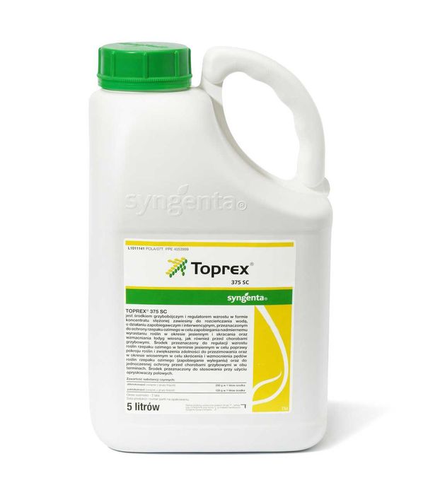 Toprex - regulator wzrostu rzepaku i fungicyd /5l/ Syngenta