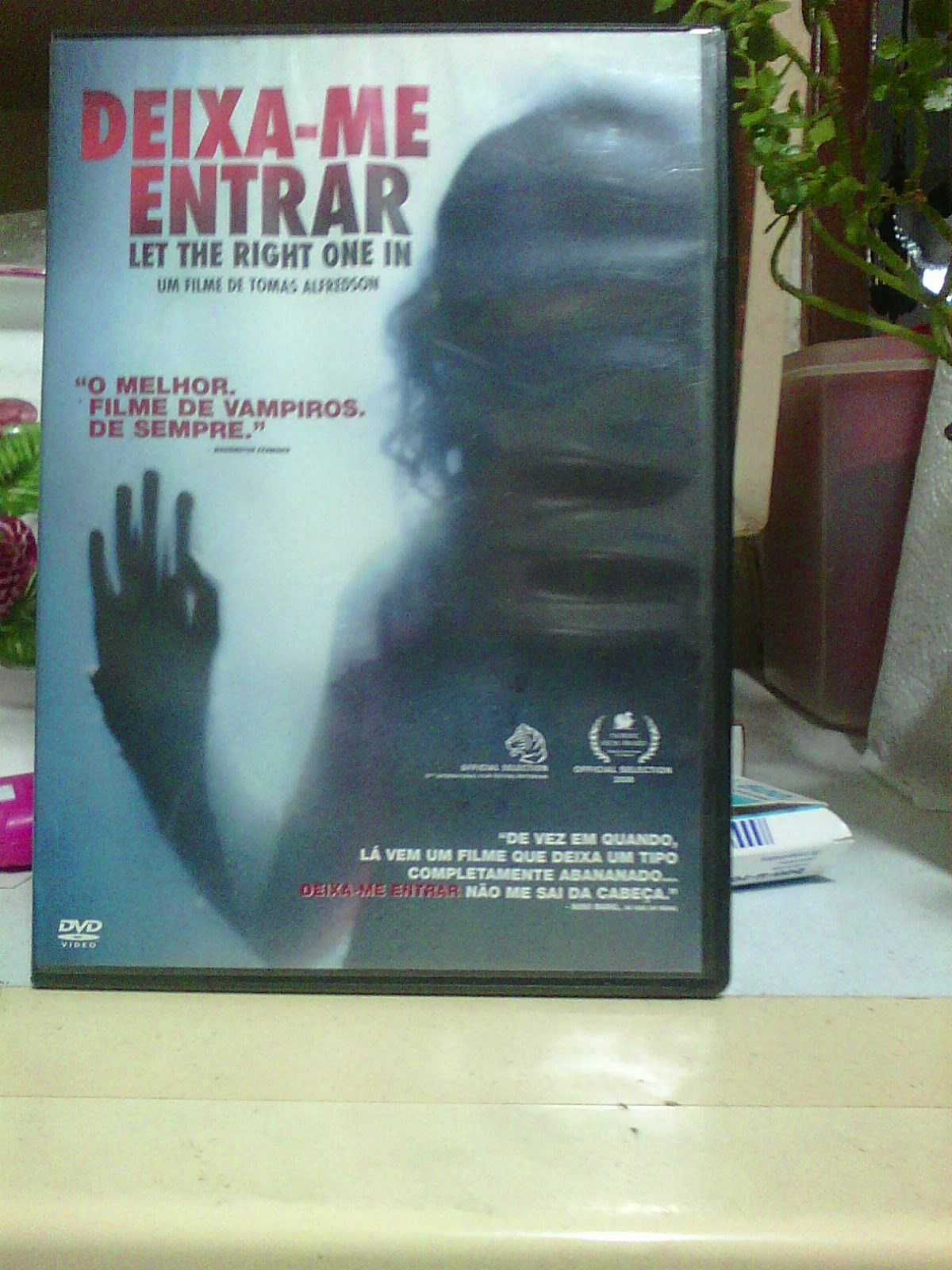 Deixa-me Entrar - DVD filme de vampiros