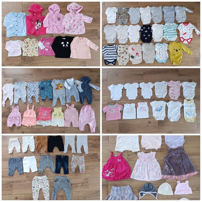 Zestaw ubranek niemowlęcych/ paczka ubranek