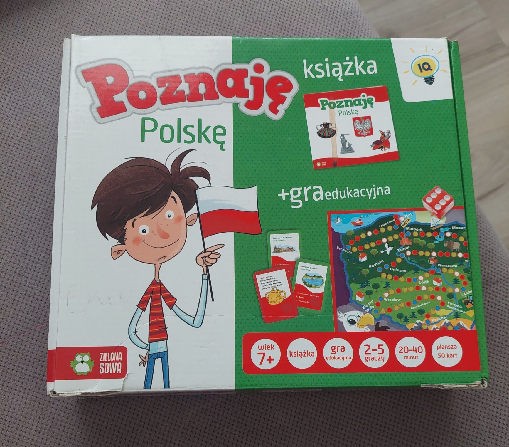 Poznaje Polskę gra planszowa