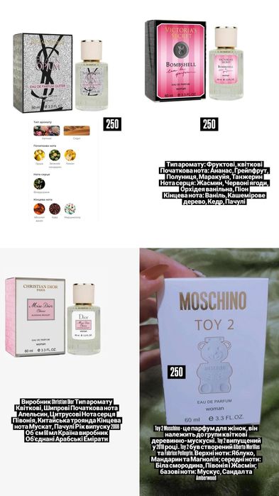 Продам жіночі і чоловічі парфуми