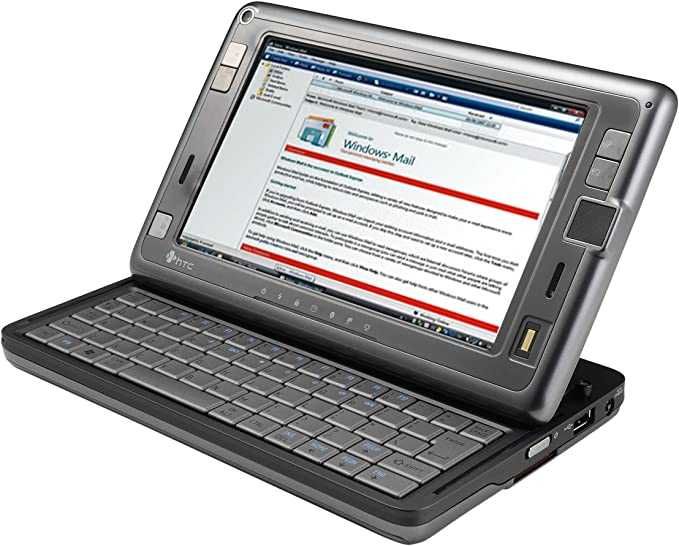 HTC X9500 com Windows Vista e Snapvue em estado novo