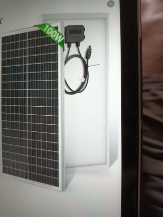 Painel solar mono 100W 12V