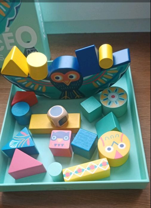 Деревянная игра балансир Djeco Сова Ze Balanceo