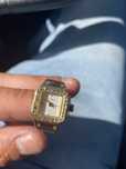 Anel- relogio ouro