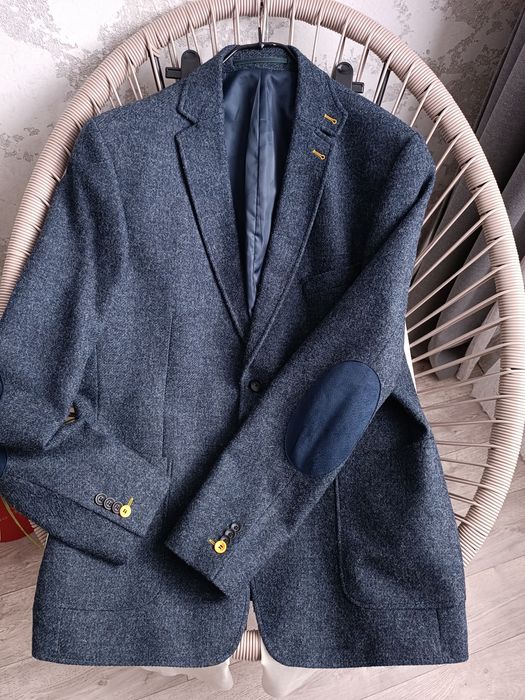 Чоловічий піджак напівпальто шерстяний новий.