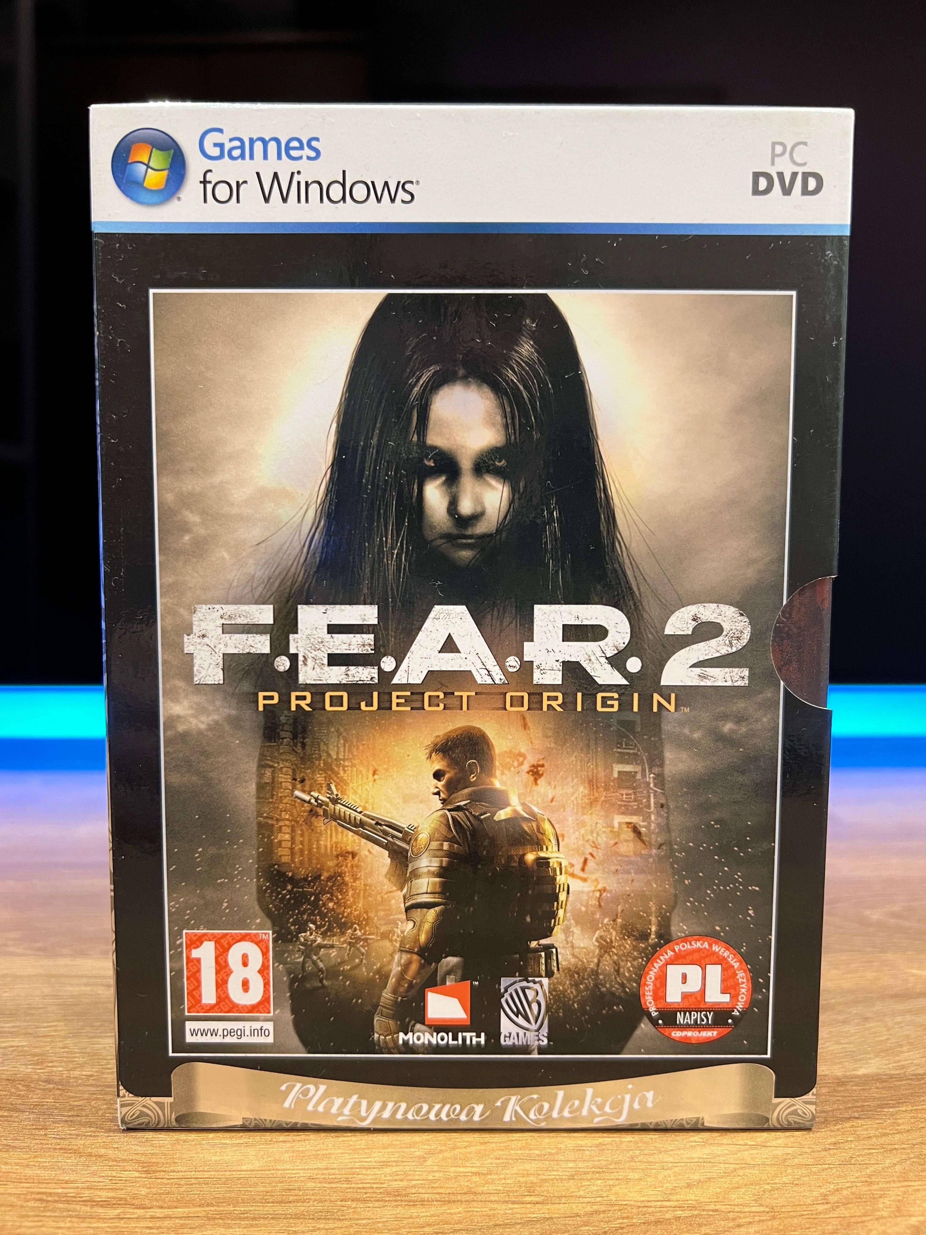 FEAR 2 Project Origin (PC PL 2009) kompletne polskie wydanie