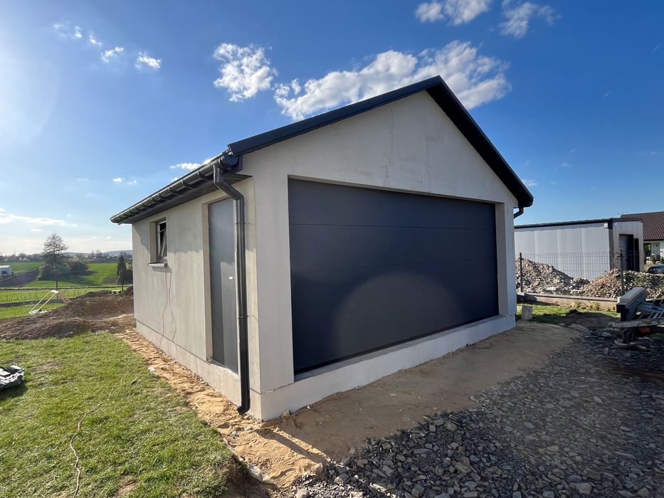 Garaż dwustanowiskowy 35m2 szkieletowy drewniany Johny House