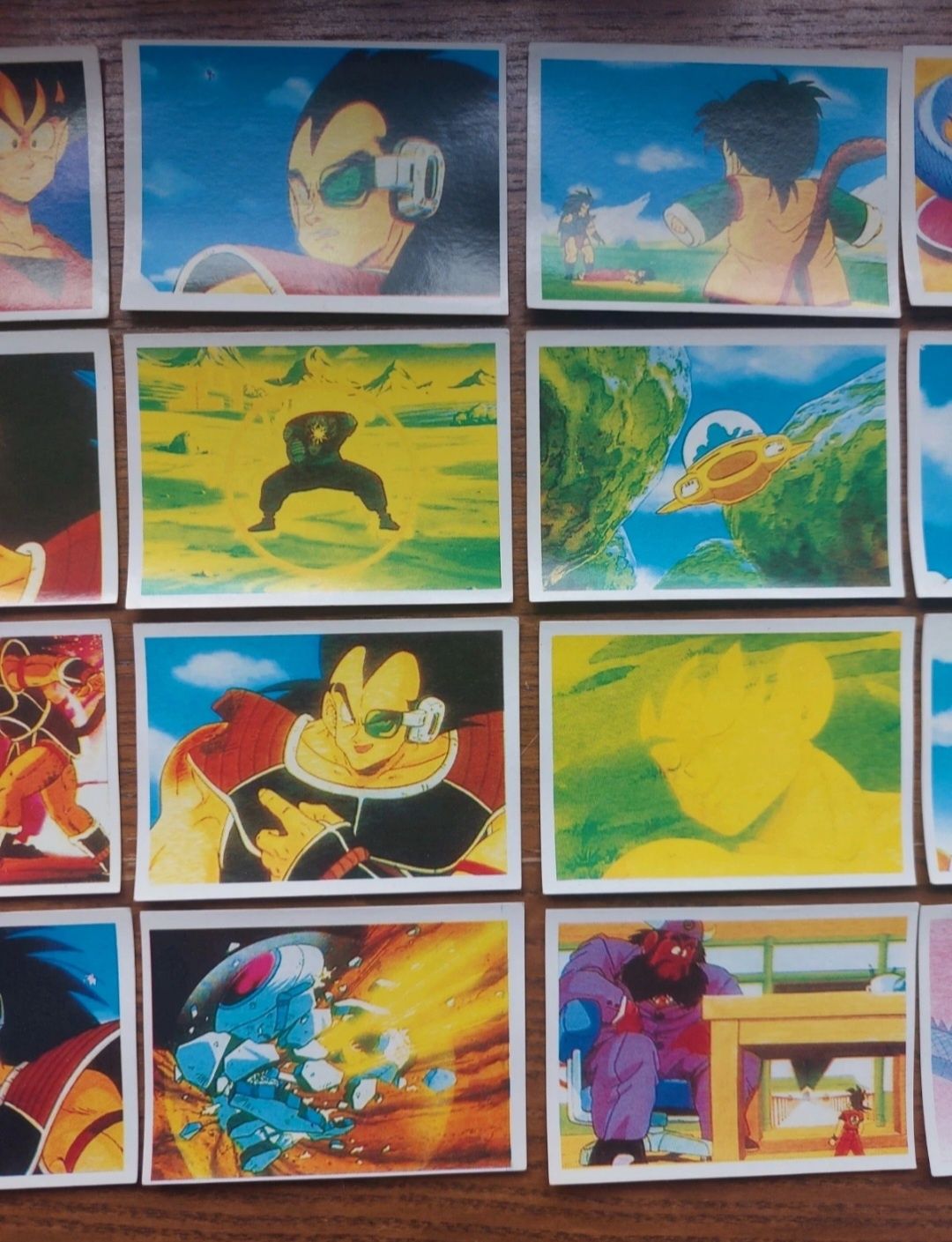 Lote 24 autocolantes Dragonball Z Panini