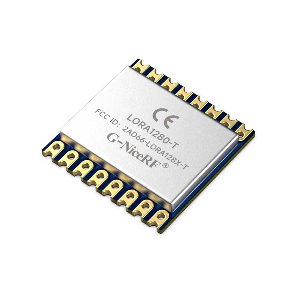 LoRa 1280-TCXO-FCC/CE - RED радиочастотный модуль 2,4 ГГц. Цукорок