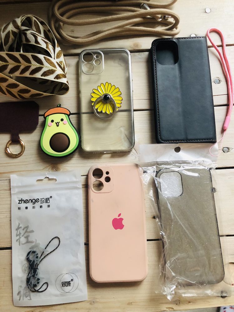 Zestaw case iphone 12 mini dodatkwo smycze