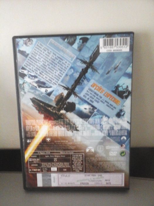 Dvd STAR TREK 2009 JJ Abrams Chris Pine Zachary Quinto ENTREGA IMEDIAT