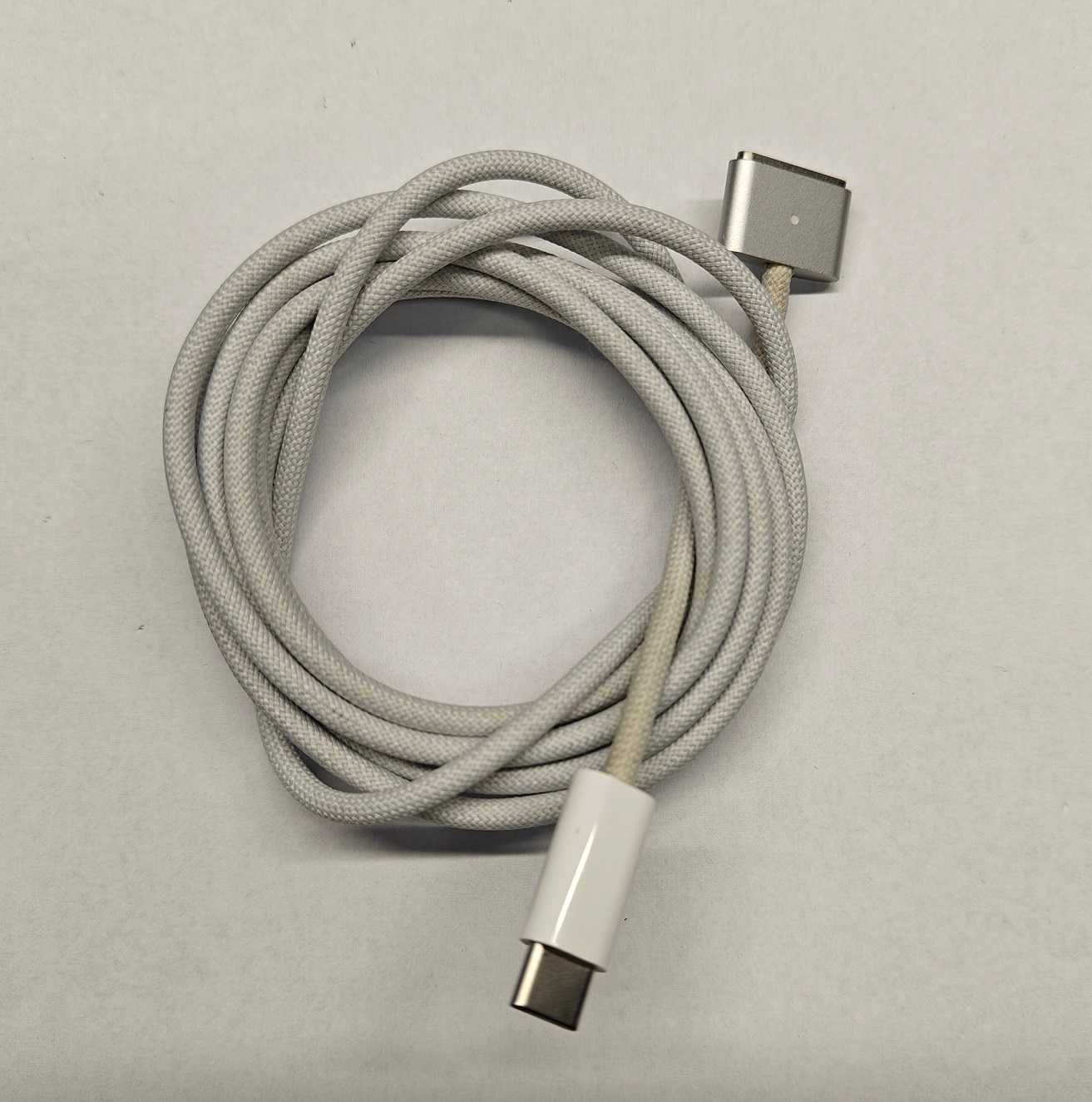 Oryginalny przewód Apple MacBook USB-C 140W MagSafe 3 Srebrny 2m