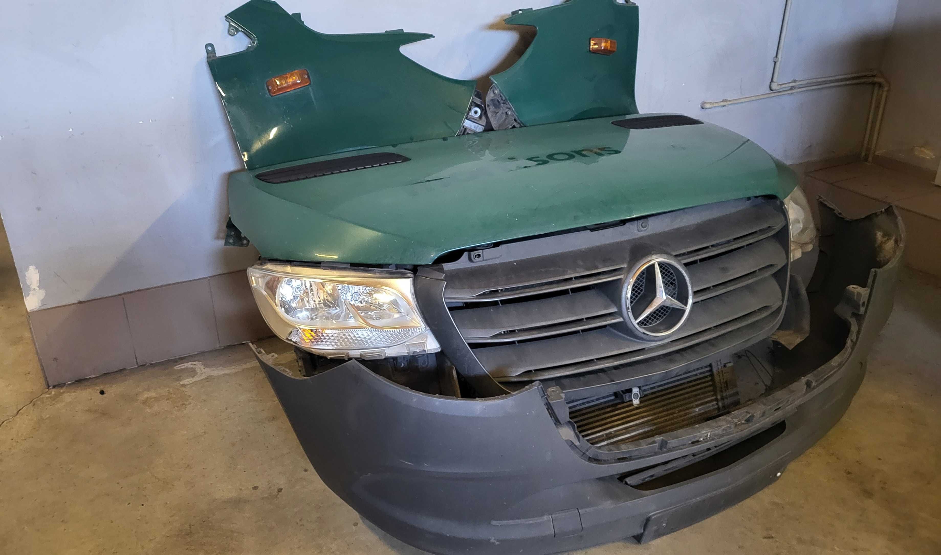 Морда комплектна Спринтер mercedes Sprinter W907 W910 2018-н.ч.