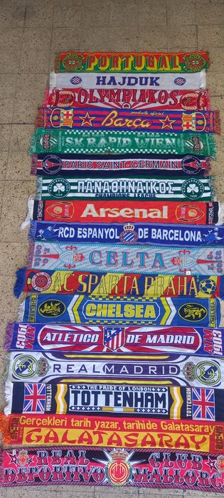 Cachecóis (17) Venda em conjunto