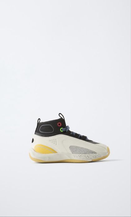 Кросівки кроссовки Zara 22-13.5 кеди хайтопи