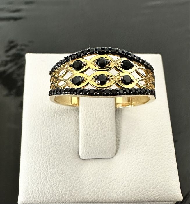 Złoty pierscionek 14k próba 585