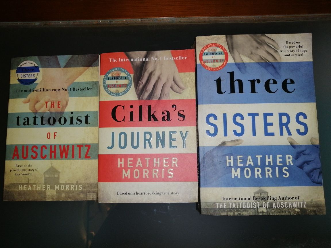 Three sisters, Cilka's journey, Tattooist of Auschwitz