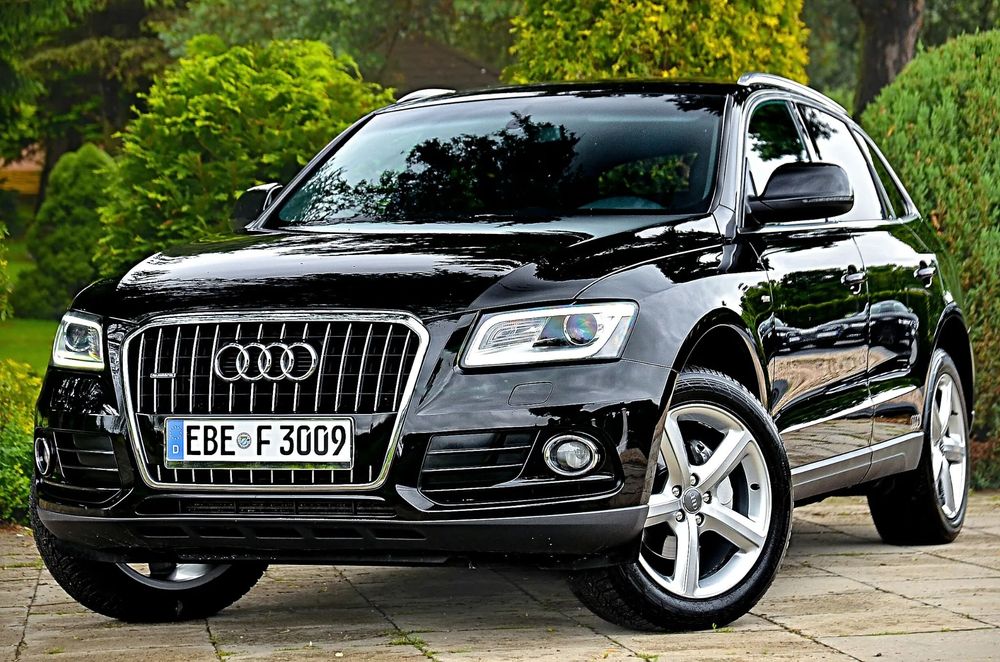 Audi Q5 *S-line*LIFT!2.0TDI!Quattro!S-tronic!Oryginalna!Skóry!Czarny metalik!