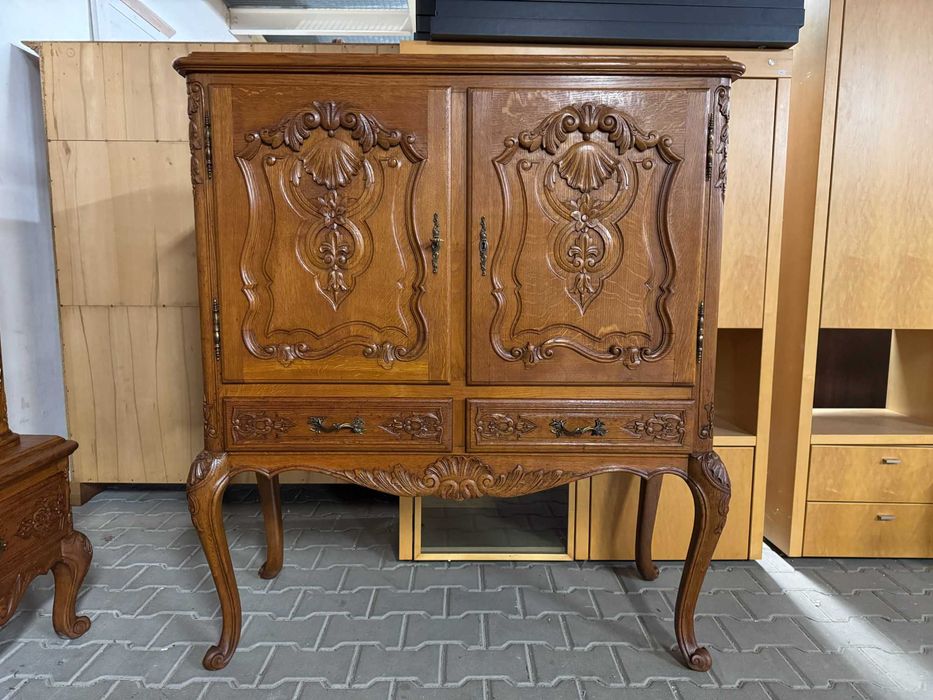 Szafka barowa Ludwik bufet drewniany bieliźniarka