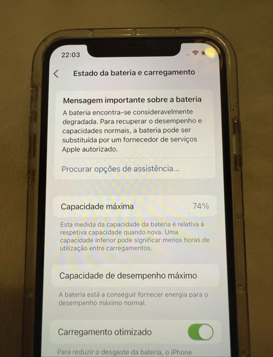 iphone XS branco