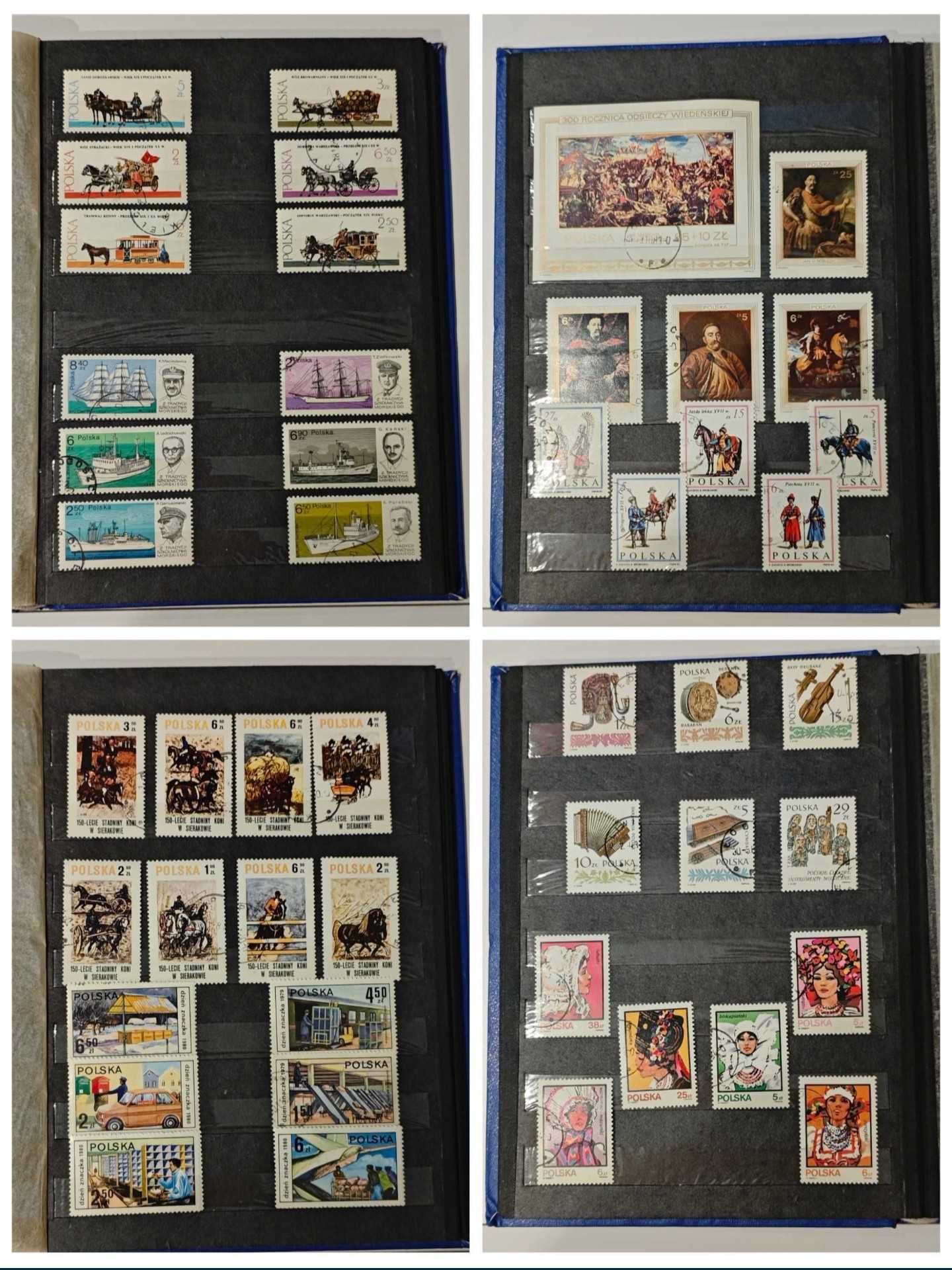 Klaser ze znaczkami 20 Stron Znaczki Polskie Możliwa Wysyłka OLX
