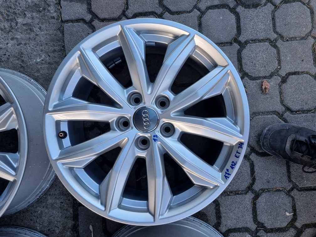 Oryginalne Alufelgi 17" Audi 5x112 ET 34