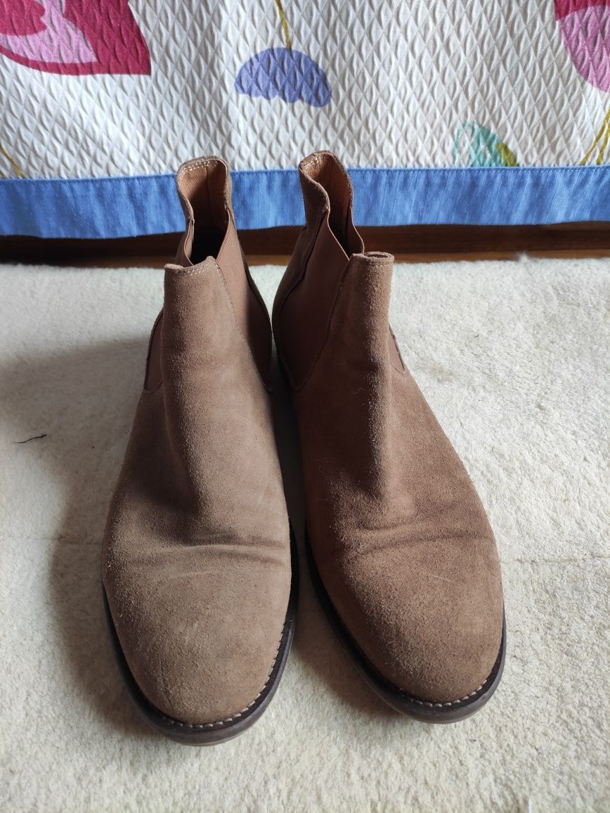 Botas castanhas/camel