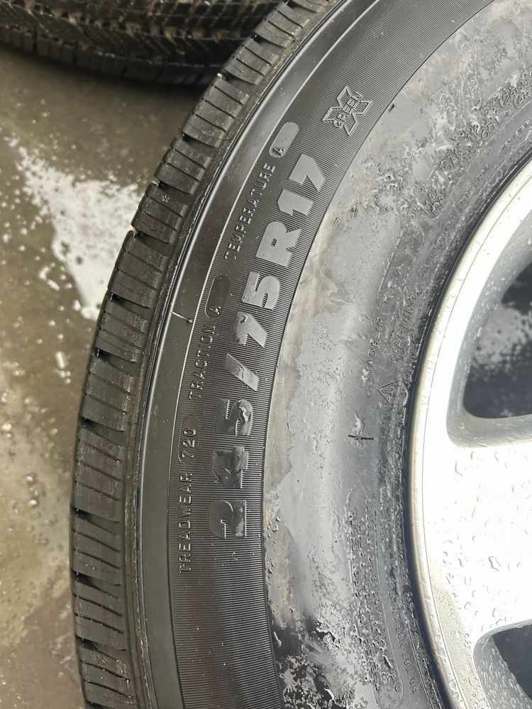 Koła zimowe JEEP WRANGLER JK 17 cali Michelin LTX M+S