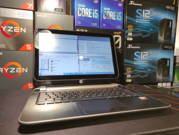 Portátil HP Pavilion AMD A4 | 4GB | SSD 120GB