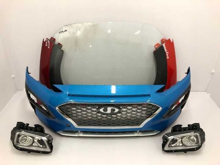 Бампер передний перед Hyundai Kona рест до рест разборка