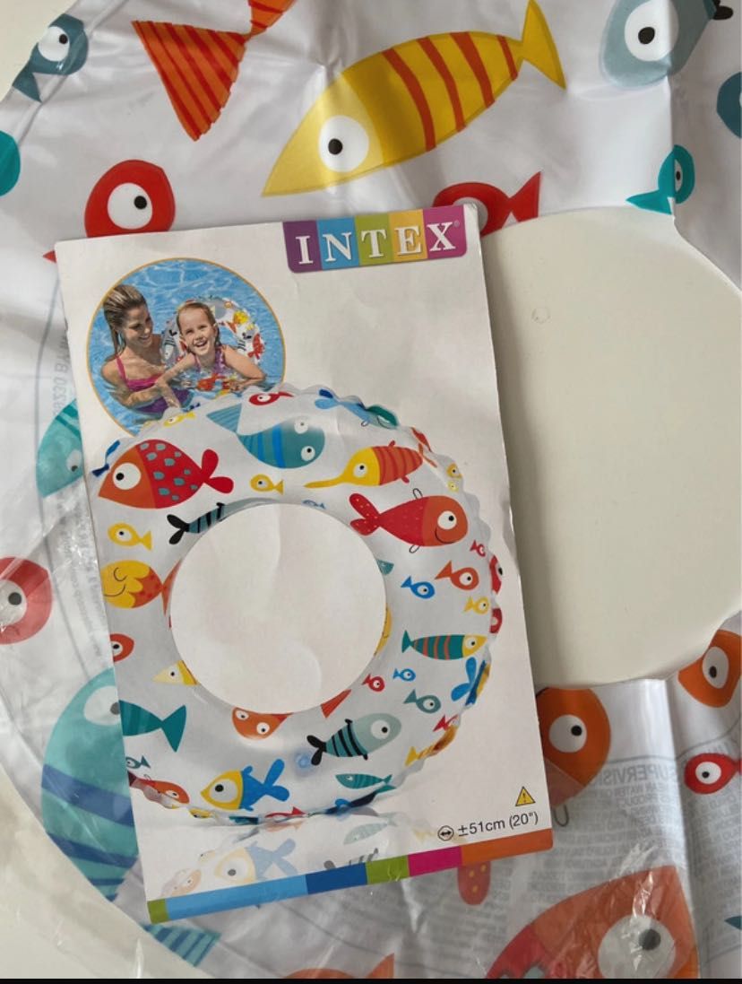 Intex Dmuchane Koto Do Ptywania Na Plaze 51Cm