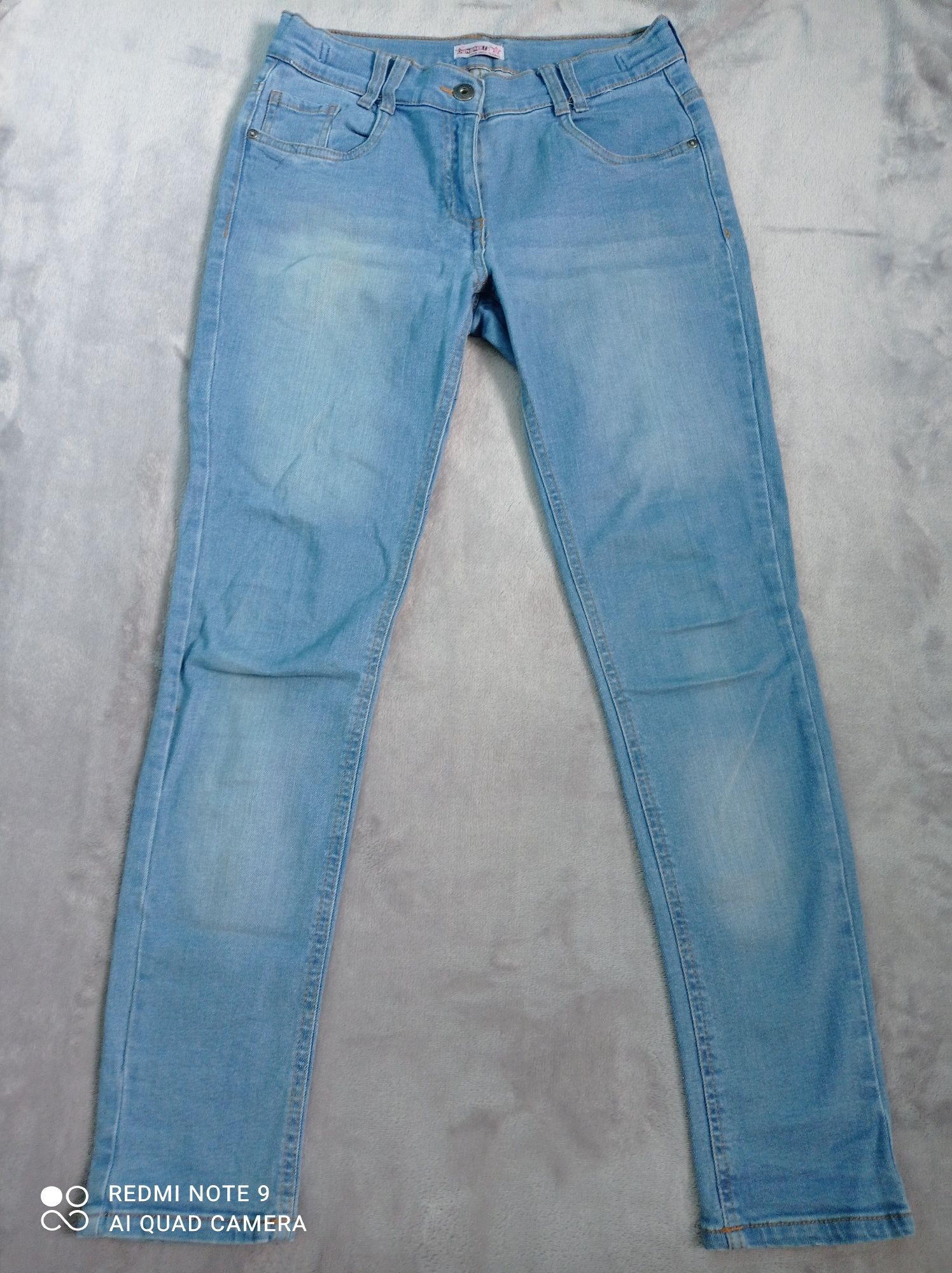 Spodnie jeansowe r. 158/164
