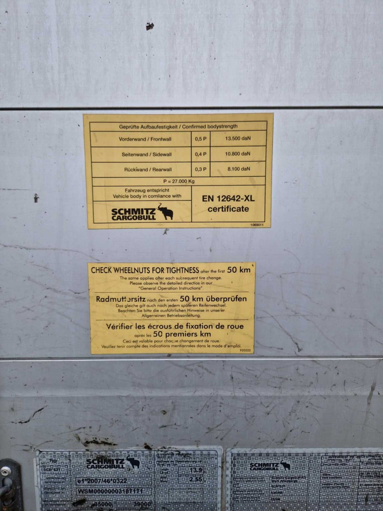 Naczepa Schmitz cargobull SCB S3T Colimulde