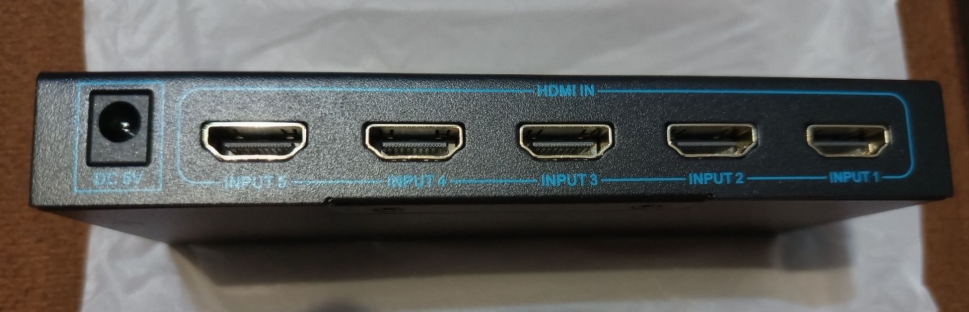 HDMI Switcher 4K 30 Hz HDMI 5 w 1 SGEYR