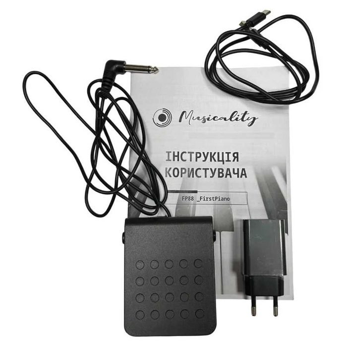 Цифрове піаніно (з чохлом) Musicality FP88-BK.Безкоштовна доставка НП.