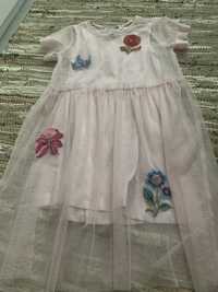 Святкова сукня  платье на дівчинку zara  5-6  років