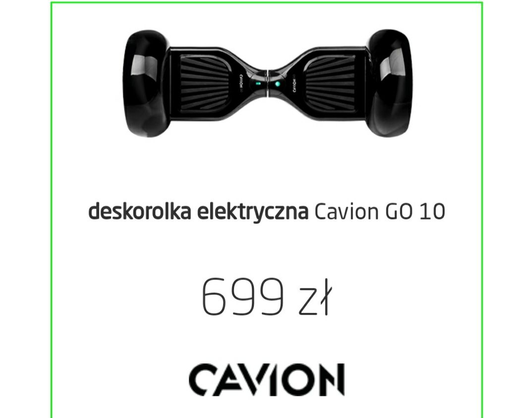 Deskorolka elektryczna  CAVION GO