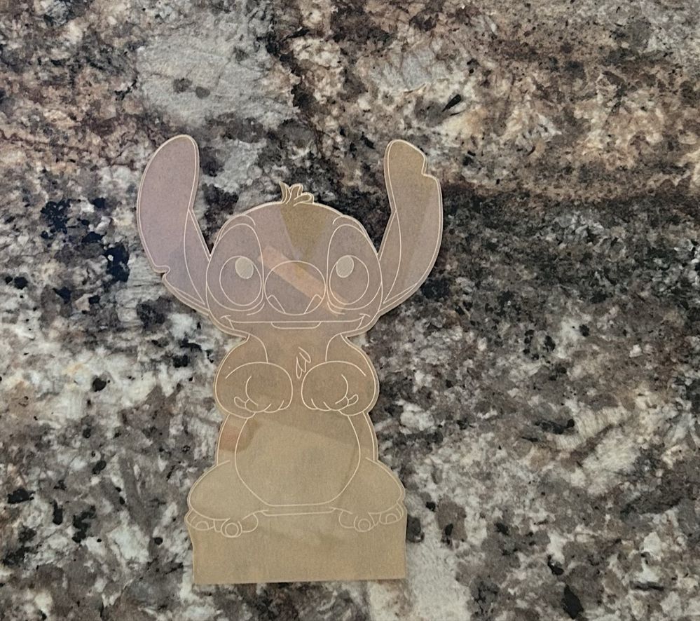 Lampka Nocna 3D Led Stich
