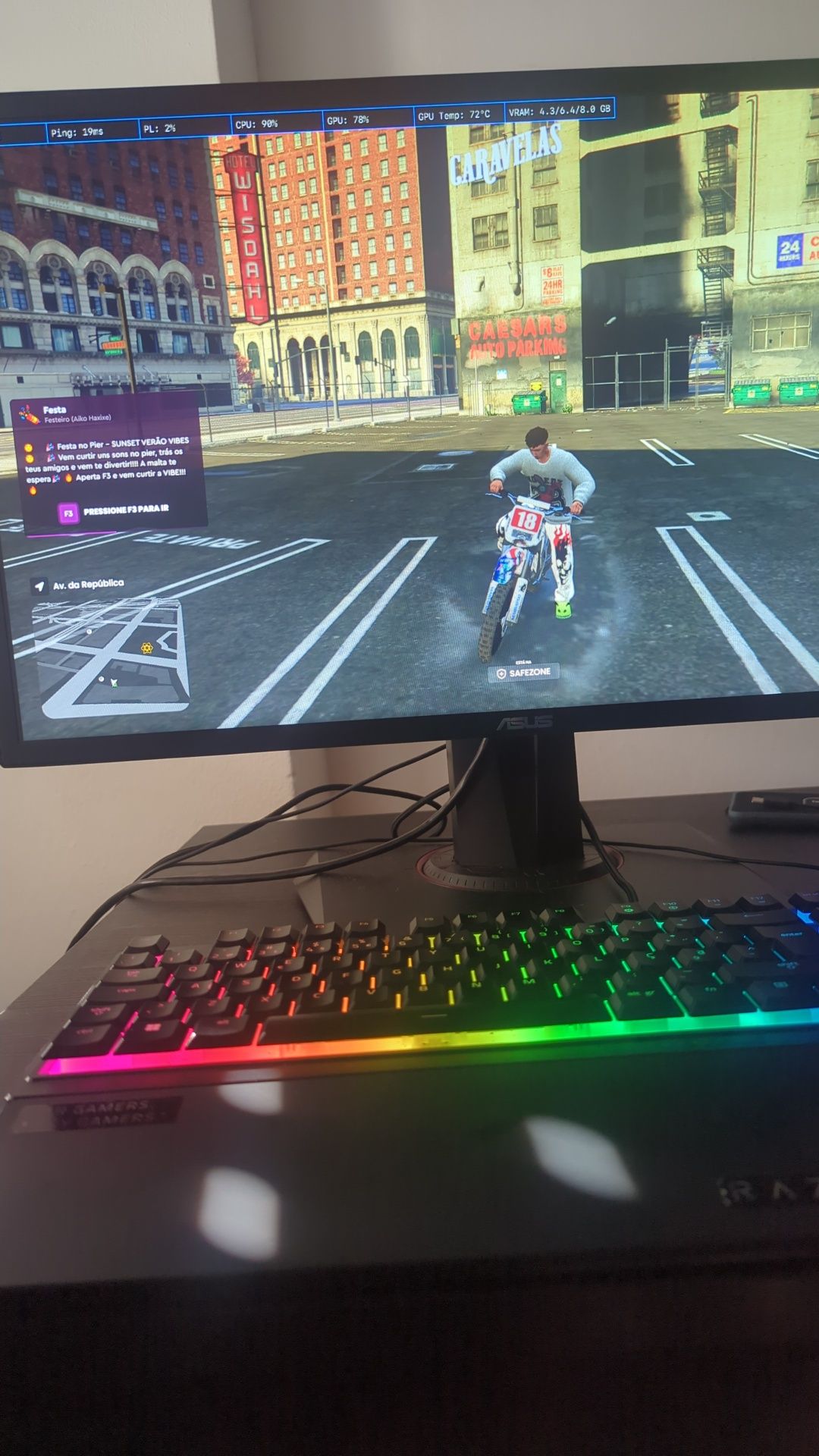 Vendo Setup completo!