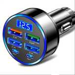 Transmiter bluetooth do samochodu 2 USB 3.0 2 USB 2.0 i jedno C
