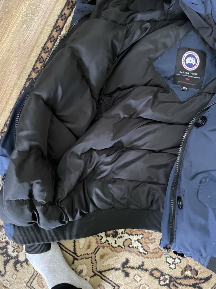 Пуховик canada goose x stone island  x cp company