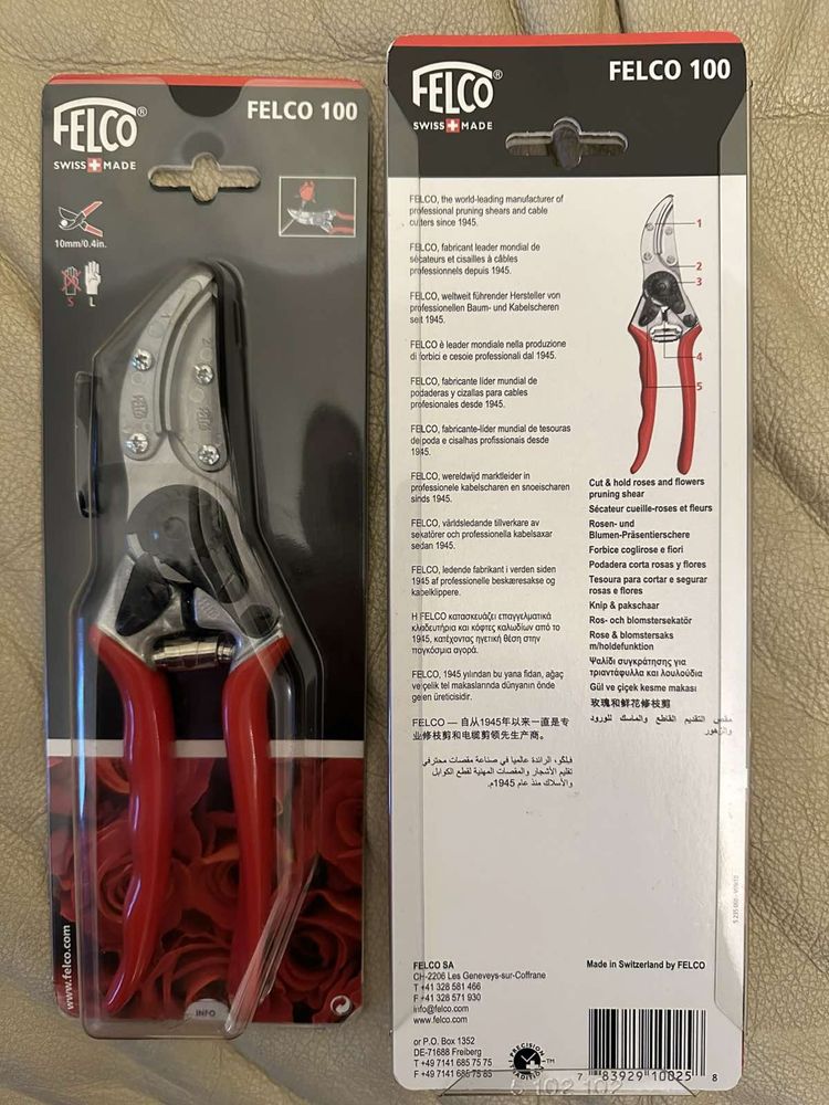 Садовый секатор FELCO 2,4,7,8,9,16,100