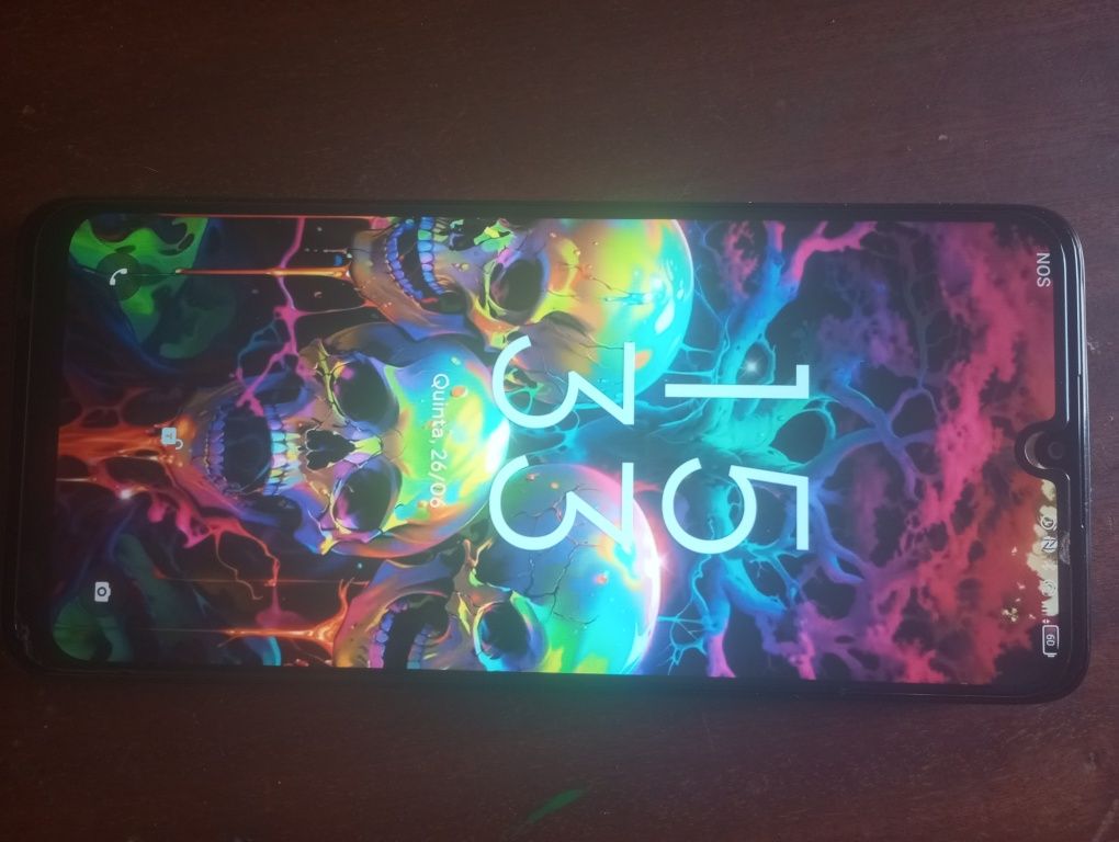 Tcl 505 com 1 capa e com garantia