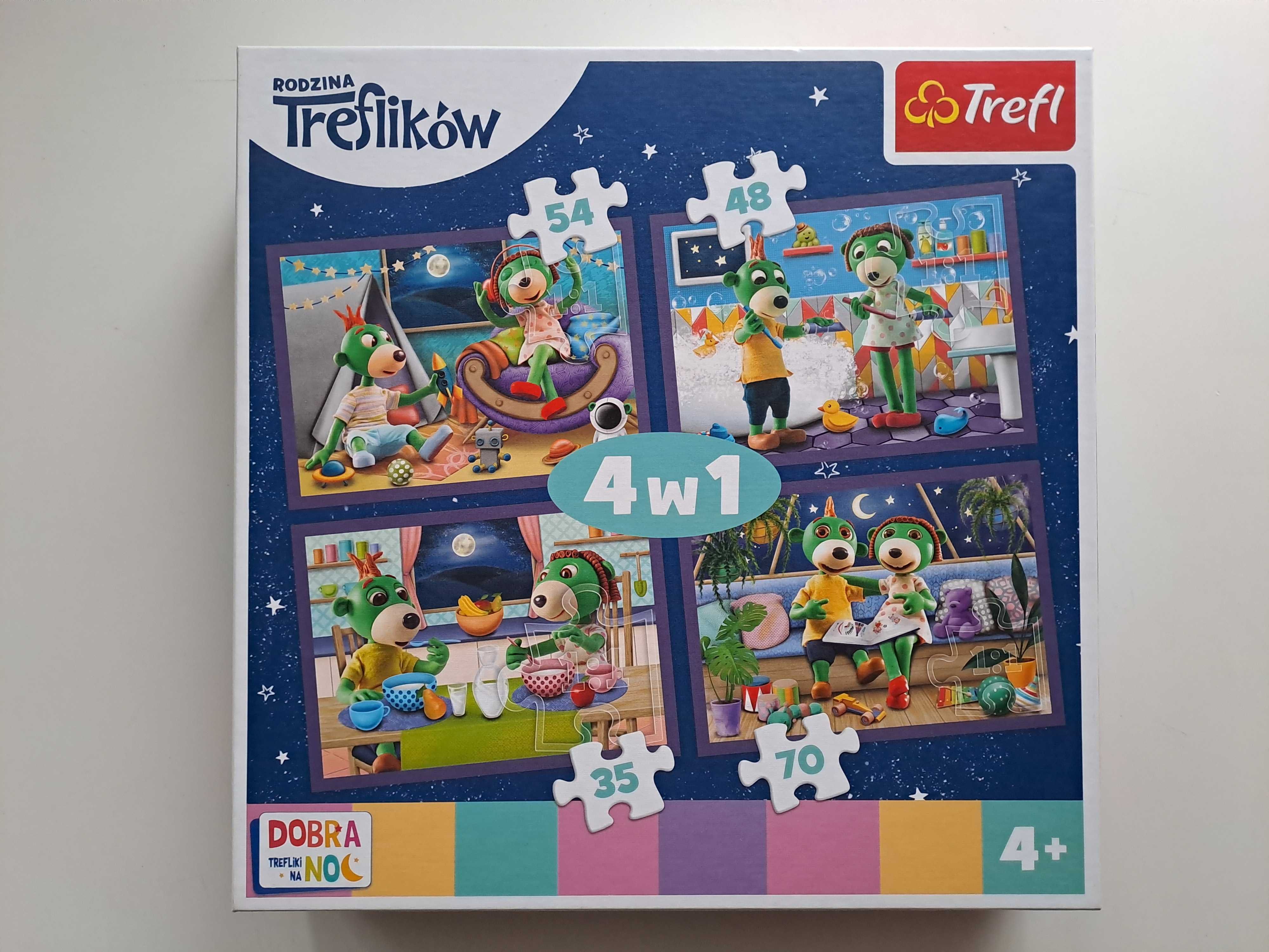 Puzzle Trefliki 4w1